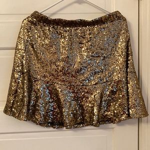 Good sequin mini skirt